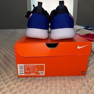 Nike Kids Flex Experience RN 12 Blue and Pink Sneakers